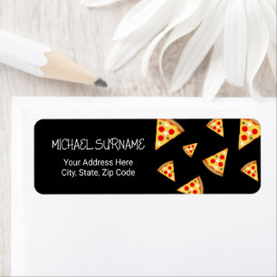 Cool and fun pizza slices pattern