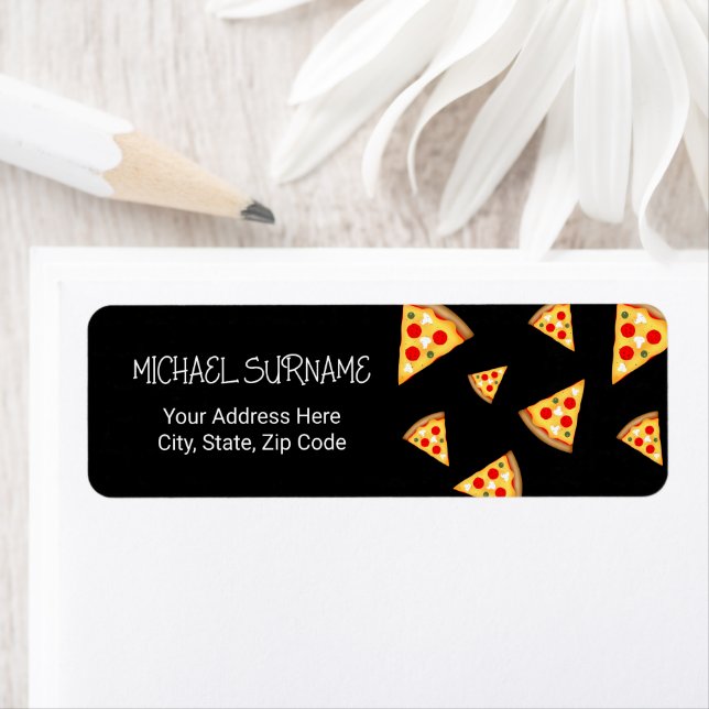 Cool and fun pizza slices pattern (Insitu)