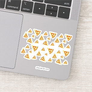 Cool and fun pizza slices pattern