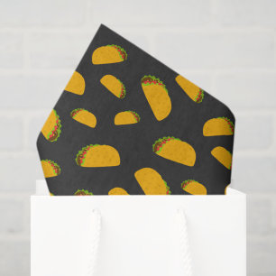 Cool and fun yummy taco pattern tissue paper