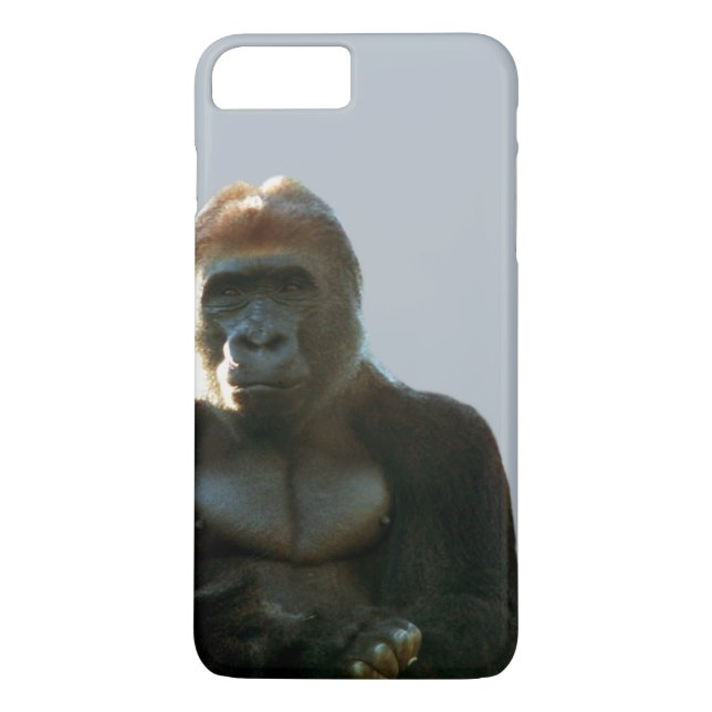 Cool and Funny Gorilla Monkey Animal Phone Case (Back)