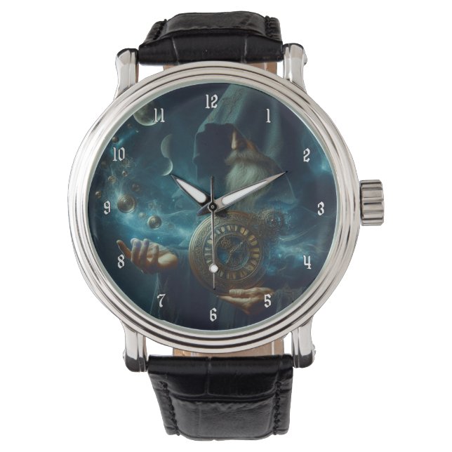 Cool and Mysterious Wizard of Time Watch (Front)