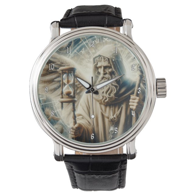 Cool and Mysterious Wizard of Time Watch (Front)