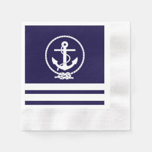 Cool and Stylish Nautical Theme Napkin