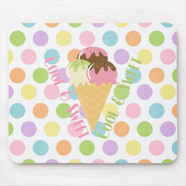 Cool and Sweet Mouse Pad (Front)