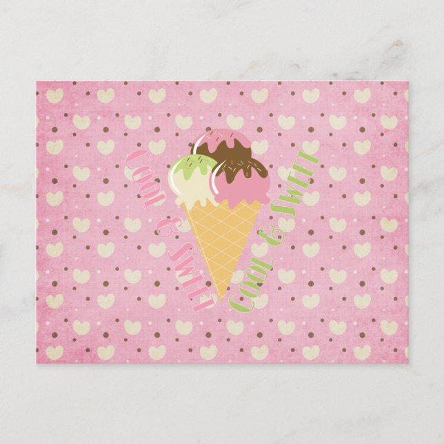 Cool and Sweet Postcard (Front)