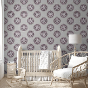 Cool Animal Pattern - Wolf Head Mandala 1 Wallpaper