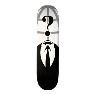 Cool Anonymous Logotype Skateboard