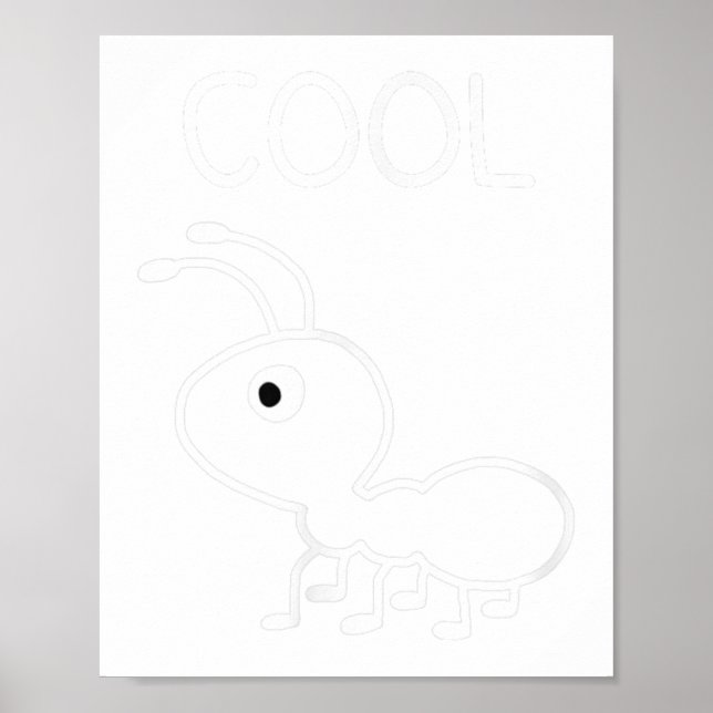 Cool Ant, Puns, Funny, Jokes, Sarcastic _1  Poster (Front)