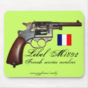 Cool antique Lebel French revolver mousepad
