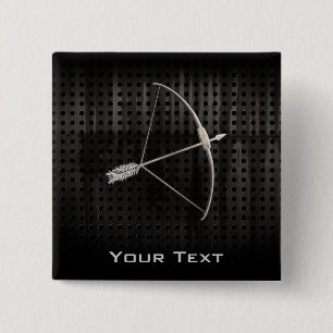 Cool Archery 2 Inch Square Button
