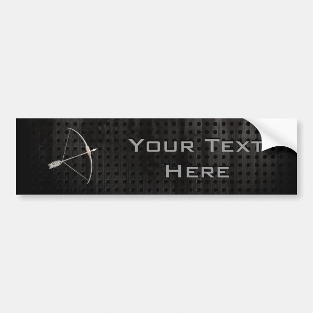 Cool Archery Bumper Sticker (Front)