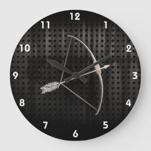 Cool Archery Large Clock