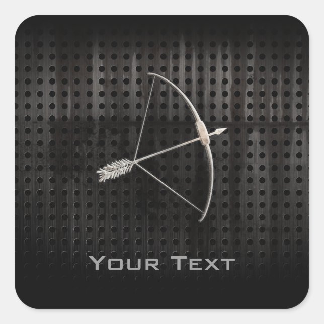 Cool Archery Square Sticker (Front)