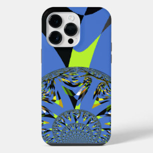 Cool Arches with Fractal Spheres Art Design iPhone 14 Pro Max Case