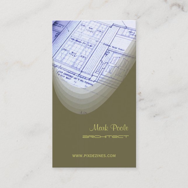 Cool, architectes cartes de visite (Devant)