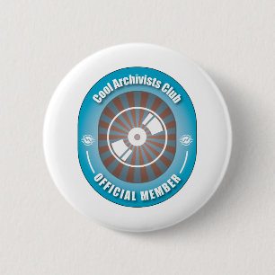 Cool Archivists Club 2 Inch Round Button