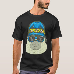 Cool Arctic Animal   Sunglasses Polar Bear 1 T-Shirt