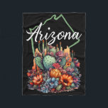 Cool Arizona Blooming Flowers Cactus Outdoor Hikin Fleece Blanket<br><div class="desc">Cool Arizona Blooming Flowers Cactus Outdoor Hiking Camping</div>