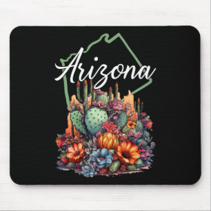 Cool Arizona Blooming Flowers Cactus Outdoor Hikin Mouse Pad