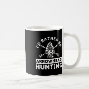 Cool Arrowhead Design For Men Women Arrowhead Hunt Coffee Mug