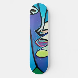 Cool Art Abstrait moderne Skateboard Deck