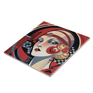 Cool art deco style  tile