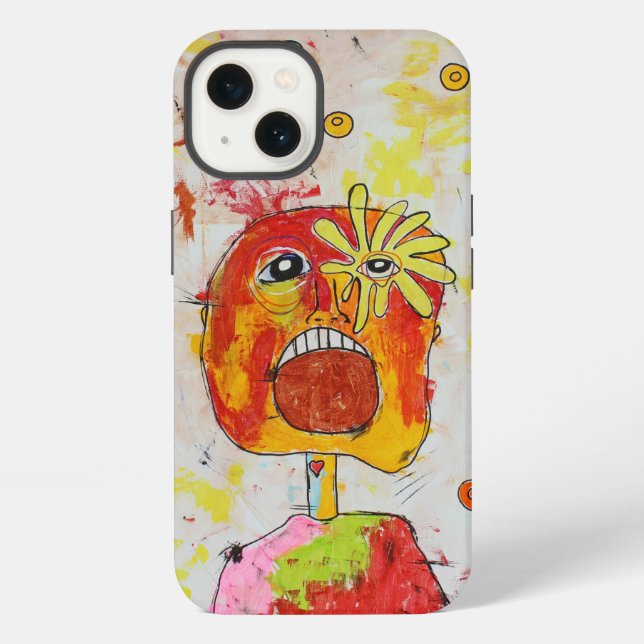 Cool Artistic iPhone 13 Case! Case (Back)