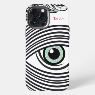 Cool & Artsy Artsy Abstract Eye Personalized Case- iPhone 13 Pro Max Case