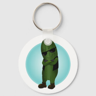 Cool As A Cucumber Keychain