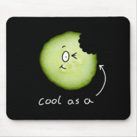cool as a cucumber mouse mat