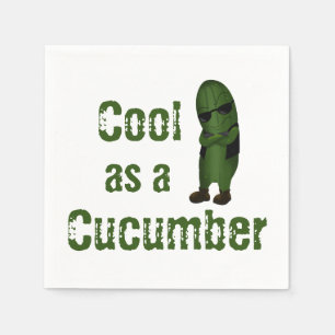 Cool As A Cucumber Napkin