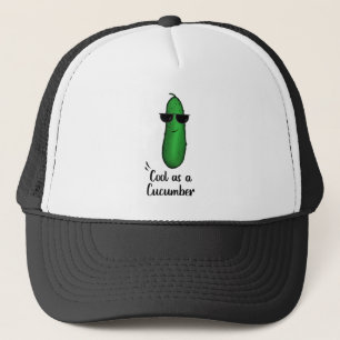 COOL AS A CUCUMBER TRUCKER HAT