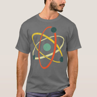 Cool Atom Art Men Women Biology Physics Chemistry  T-Shirt