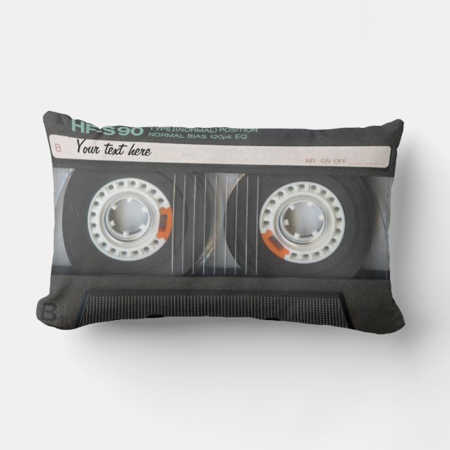 Cool audio cassette Pillow (Front)