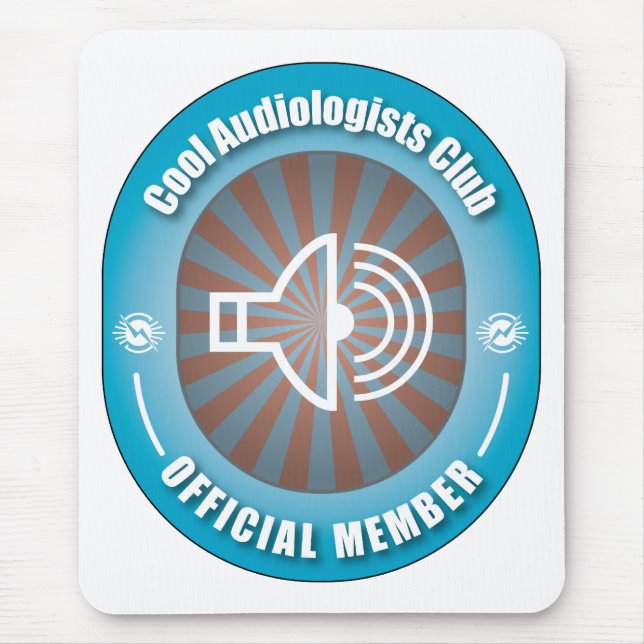Cool Audiologists Club Mouse Pad (Front)