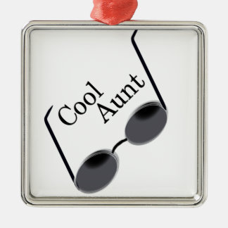 Cool Aunt Metal Ornament