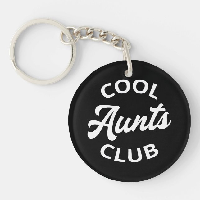 Cool Aunts Club I Keychain (Front)