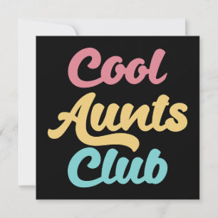 Cool Aunts Club II Card