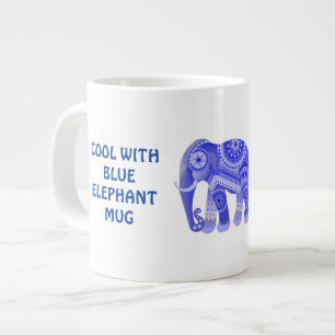 COOL AVEC MUG BLEU ELEPHANT
