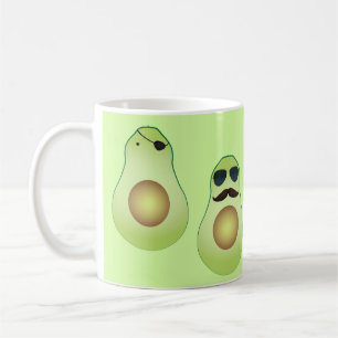 Cool avocado coffee mug