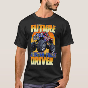 Cool Awesome Future Monster Truck Driver Monster T T-Shirt
