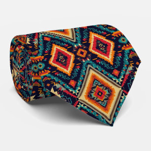 Cool Aztec pattern tiled Tie