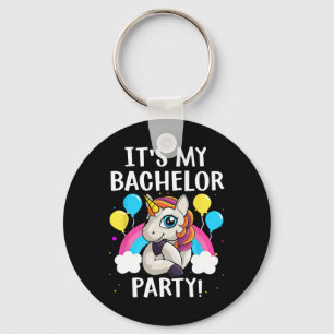Cool Bachelor Party Art For Men Boys Groom Wedding Keychain