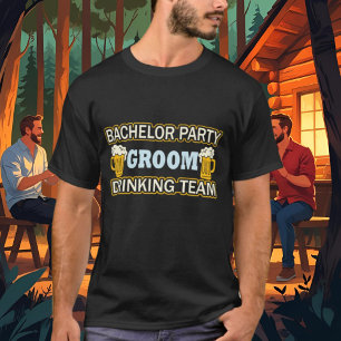 Cool Bachelor party drinking team  T-Shirt