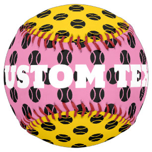 Cool balle de tennis imprimer personnalisé softbal