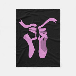 Cool Ballet Art For Women Girls Mom Ballerina Ball Fleece Blanket
