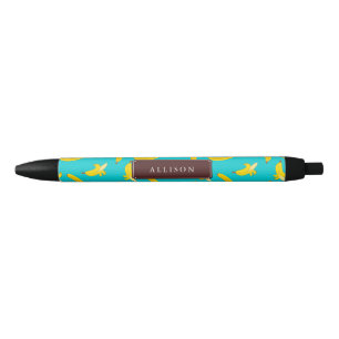 Cool Bananas Pattern Personalized Black Ink Pen