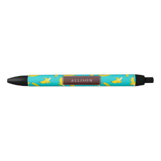 Cool Bananas Pattern Personalized Black Ink Pen