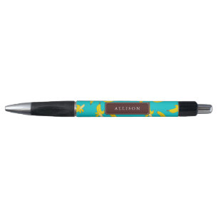Cool Bananas Pattern Personalized Pen